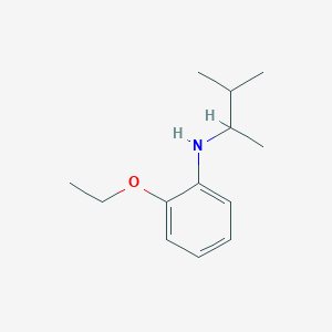 2-ethoxy-N-(3-methylbutan-2-yl)aniline