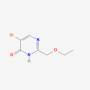 5-Bromo-2-(ethoxymethyl)-3,4-dihydropyrimidin-4-one