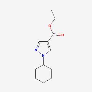 Ethyl 1-cyclohexyl-1H-pyrazole-4-carboxylate