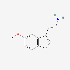 1H-Indene-3-ethanamine, 5-methoxy-