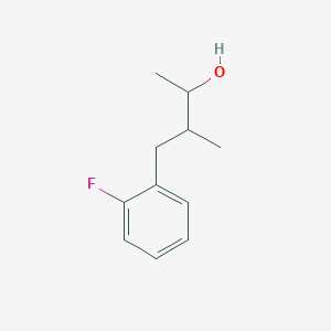 4-(2-Fluorophenyl)-3-methylbutan-2-ol