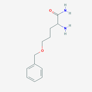 2-Amino-5-(benzyloxy)pentanamide