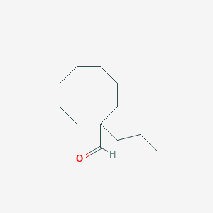 1-Propylcyclooctane-1-carbaldehyde