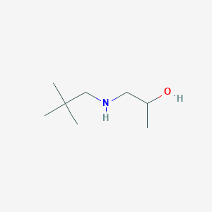 1-[(2,2-Dimethylpropyl)amino]propan-2-ol