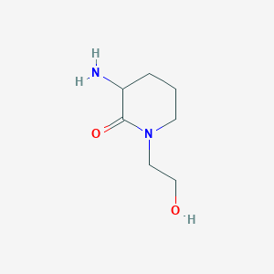 3-Amino-1-(2-hydroxyethyl)piperidin-2-one