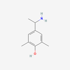 4-(1-Aminoethyl)-2,6-dimethylphenol