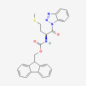 molecular formula C26H24N4O3S B1328747 Fmoc-Met-Bt CAS No. 850232-62-1