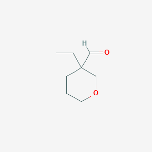 3-Ethyloxane-3-carbaldehyde