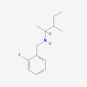 [(2-Fluorophenyl)methyl](3-methylpentan-2-yl)amine