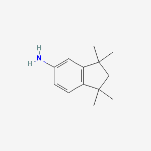 1,1,3,3-tetramethyl-2,3-dihydro-1H-inden-5-amine