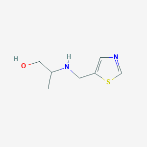 2-((Thiazol-5-ylmethyl)amino)propan-1-ol