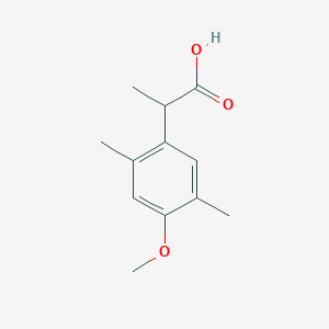 2-(4-Methoxy-2,5-dimethylphenyl)propanoic acid