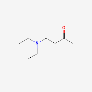 molecular formula C8H17NO B1328768 4-(Diethylamino)butan-2-one CAS No. 3299-38-5