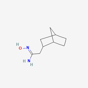 2-{bicyclo[2.2.1]heptan-2-yl}-N'-hydroxyethanimidamide