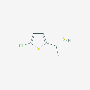 1-(5-Chlorothiophen-2-yl)ethane-1-thiol