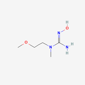 n-Hydroxy-n'-(2-methoxyethyl)-n'-methylguanidine