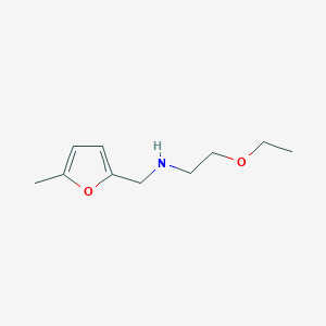 (2-Ethoxyethyl)[(5-methylfuran-2-yl)methyl]amine