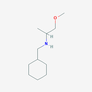 (Cyclohexylmethyl)(1-methoxypropan-2-yl)amine