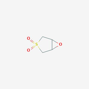 molecular formula C4H6O3S B1328781 6-Oxa-3-thiabicyclo[3.1.0]hexane 3,3-dioxide CAS No. 4509-11-9
