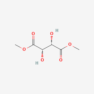 molecular formula C6H10O6 B1328786 Dimethyl d-tartrate CAS No. 608-69-5