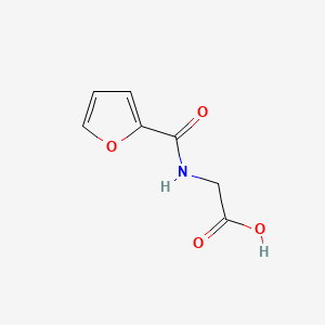 molecular formula C7H7NO4 B1328790 N-(2-呋喃酰基)甘氨酸 CAS No. 5657-19-2