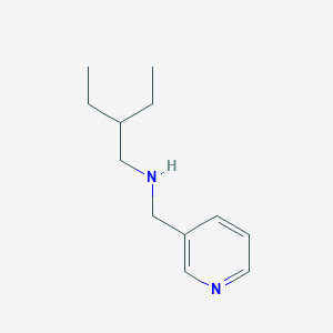 (2-Ethylbutyl)(pyridin-3-ylmethyl)amine