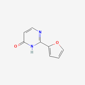 2-(Furan-2-yl)pyrimidin-4(3h)-one