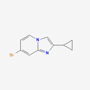 7-Bromo-2-cyclopropylimidazo[1,2-a]pyridine