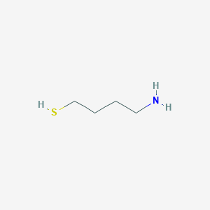 molecular formula C4H11NS B1328795 1-Butanethiol, 4-amino- CAS No. 21100-03-8