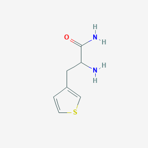 2-Amino-3-(thiophen-3-yl)propanamide