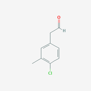 2-(4-Chloro-3-methylphenyl)acetaldehyde