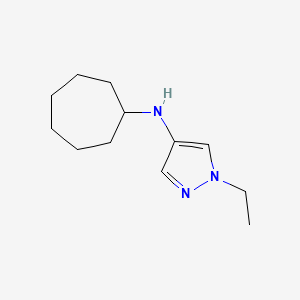 N-Cycloheptyl-1-ethyl-1H-pyrazol-4-amine