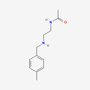 N-(2-{[(4-methylphenyl)methyl]amino}ethyl)acetamide