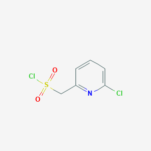 (6-Chloropyridin-2-YL)methanesulfonyl chloride