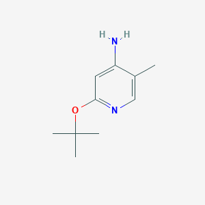 2-(Tert-butoxy)-5-methylpyridin-4-amine