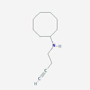 N-(But-3-YN-1-YL)cyclooctanamine