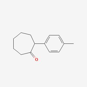 2-(4-Methylphenyl)cycloheptan-1-one