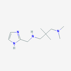 [3-(Dimethylamino)-2,2-dimethylpropyl](1H-imidazol-2-ylmethyl)amine