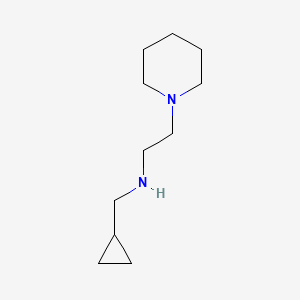 (Cyclopropylmethyl)[2-(piperidin-1-yl)ethyl]amine