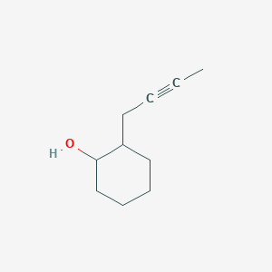 2-(But-2-yn-1-yl)cyclohexan-1-ol