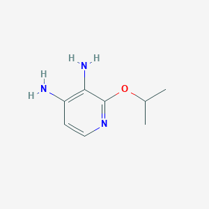 2-(Propan-2-yloxy)pyridine-3,4-diamine