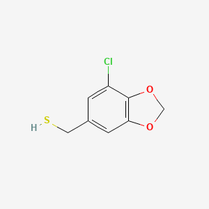 (7-chloro-2H-1,3-benzodioxol-5-yl)methanethiol