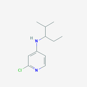 2-chloro-N-(2-methylpentan-3-yl)pyridin-4-amine