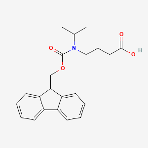 4-({[(9h-Fluoren-9-yl)methoxy]carbonyl}(propan-2-yl)amino)butanoic acid