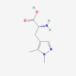 (2R)-2-amino-3-(1,5-dimethyl-1H-pyrazol-4-yl)propanoic acid