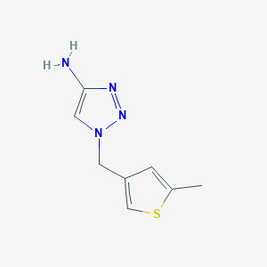 1-[(5-Methylthiophen-3-yl)methyl]-1H-1,2,3-triazol-4-amine