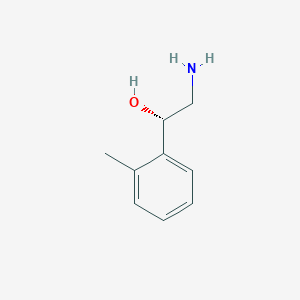 (1S)-2-Amino-1-(2-methylphenyl)ethan-1-ol