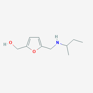 (5-{[(Butan-2-yl)amino]methyl}furan-2-yl)methanol