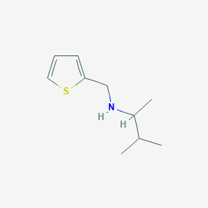 (3-Methylbutan-2-yl)(thiophen-2-ylmethyl)amine