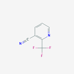 molecular formula C7H3F3N2 B1328899 2-(Trifluoromethyl)nicotinonitrile CAS No. 870066-15-2